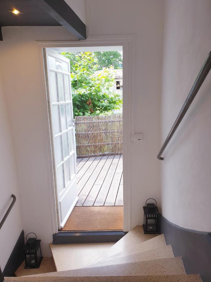 Duplex Avec Spa Et Terrasse En Plein Centre Du Village 생장뒤가르 외부 사진