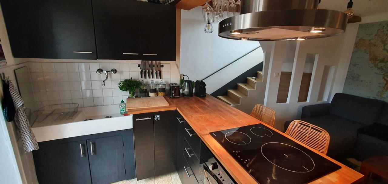 Duplex Avec Spa Et Terrasse En Plein Centre Du Village 생장뒤가르 외부 사진